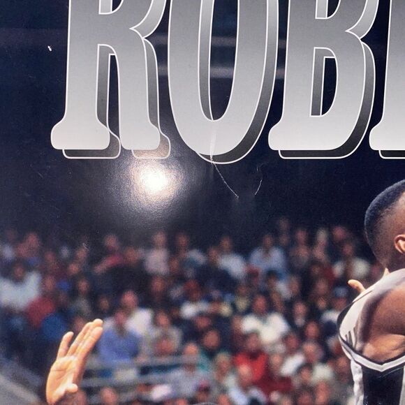 ROBINSON,SAN ANTONIO SPURS,NBA, RARE OFFICIAL LICENSED 1995 POSTER - Picture 9 of 14